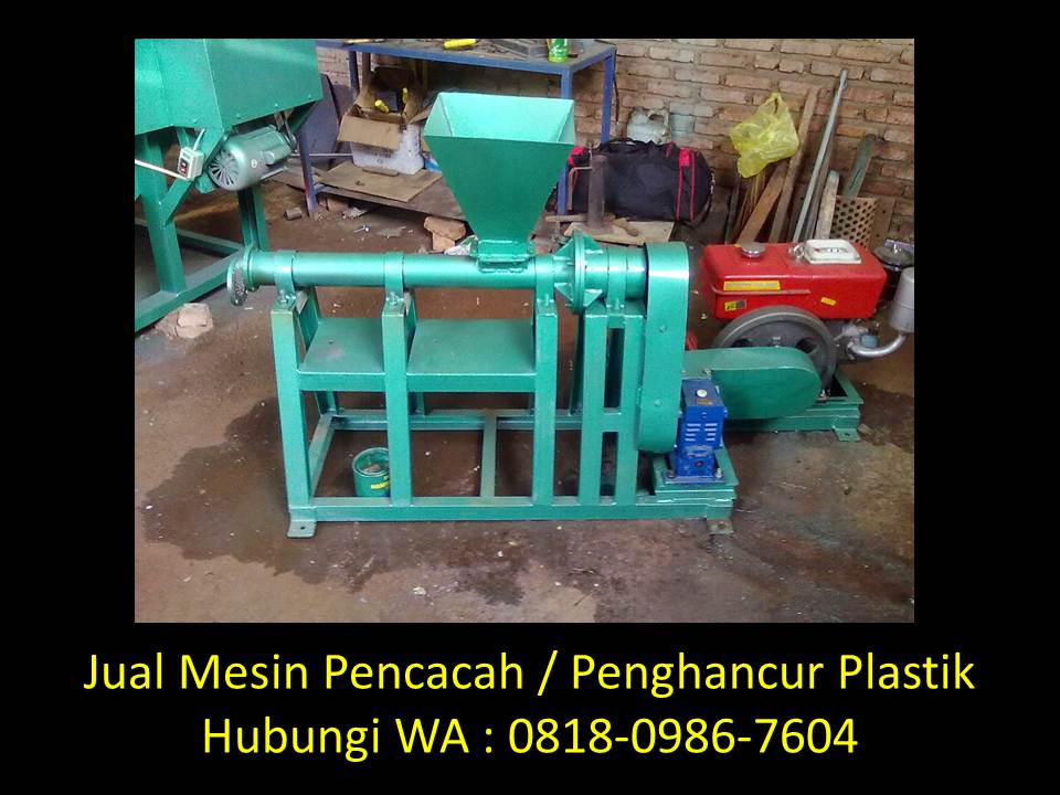 Mesin cacah botol plastik di Bandung WA : 0818-0986-7604 Kegunaan-mesin-pencacah-plastik-di-bandung